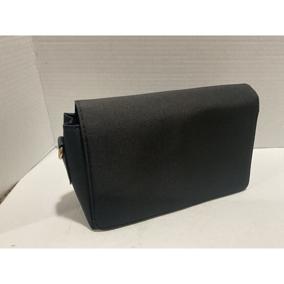 Tote Savvy Small Black Diaper Bag With Changing Pad & Crossbody Strap New - Picture 2 of 5